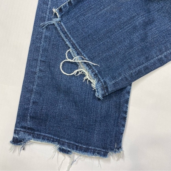 AG ADRIANO GOLDSCHMIED The Simona Easy Straight Leg Jeans 27 Raw Hem - Picture 6 of 8